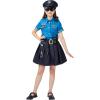 imageSpooktacular Creations Halloween Police Officer Costume for Girls Blue Girl Police costume for Kids Dress Up Parties