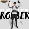 imageSpooktacular Creations Halloween Robber Costume Men Unisex Thief TShirt Set Halloween Costumes for Men