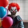 imageSpooktacular Creations Halloween Scary Clown Mask Horror Face Creepy Zombie Latex Masks Costume Accessories for Adults Men Halloween Party Dress Up Killer Cosplay Prop