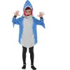 imageSpooktacular Creations Halloween Shark Costume Kids Shark Boy Costume Gray Blue with Fin Tail for Halloween Dress Up PartyBlue