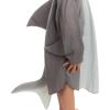 imageSpooktacular Creations Halloween Shark Costume Kids Shark Boy Costume Gray Blue with Fin Tail for Halloween Dress Up PartyGray