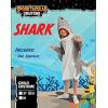 imageSpooktacular Creations Halloween Shark Costume Kids Shark Boy Costume Gray Blue with Fin Tail for Halloween Dress Up PartyGray