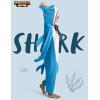imageSpooktacular Creations Halloween Shark Pajama Adult Shark Costume One Piece Jumpsuit Marine Pajama for Halloween Dress UpLight Blue