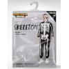 imageSpooktacular Creations Halloween Skeleton Pajama Adult Skeleton Costume Skull Pajama Jumpsuit for Halloween Cosplay PartyBlack