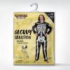 imageSpooktacular Creations Halloween Skeleton Pajama Glow in the Dark Adult Skeleton Costume Jumpsuit for Halloween CosplayBlack