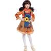 imageSpooktacular Creations Halloween Sunflower Sweet Scarecrow Costume for Girls Kids Pumpkin Scarecrow Dress OutfitOrange