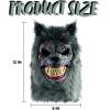 imageSpooktacular Creations Halloween Wolf Werewolf Mask with Movable Jaw Werewolf Costume Accessories Scary Mask for Kids Men Women Halloween Horror Cosplay Costume Masquerade Party Dress Up Prop