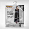 imageSpooktacular Creations Halloween Women Hooded Cape Long Hooded Black Cape Adult Velvet Cloak Women for Halloween PartyBlack
