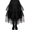 imageSpooktacular Creations Kids Black Family Costume Halloween Costume Set for Girls Dark Vintage Prom Dress