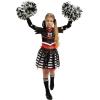 imageSpooktacular Creations Kids Halloween Cheerleader Costume Zombie Cheerless Costume for Girls Dead Cheer Outfit ToddlersBlack