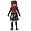 imageSpooktacular Creations Kids Halloween Cheerleader Costume Zombie Cheerless Costume for Girls Dead Cheer Outfit ToddlersRed