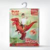 imageSpooktacular Creations Kids Halloween Raptor Inflatable Costume LED Eyes Ride Raptor Dinosaur Blow Up for Halloween PartyRed