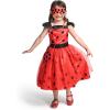 imageSpooktacular Creations Kids Ladybug Costume Ladybug Tutu Dress for Girls Halloween Dress Up and RolePlaying