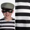 imageSpooktacular Creations Kids Robber Costume Burglar Shirt Pants Unisex Bank Robber Costume for Halloween Dress Up