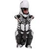 imageSpooktacular Creations Kids Skeleton Dinosaur Inflatable Costume LED Light Eyes Skeleton Dinosaur Costume Full Body TRex Blow Up for Halloween Dress Up Parties