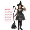 imageSpooktacular Creations Kids Witch Costume Halloween Costume Witch Dress with Broom Hat Tights for Girls Glittery for Halloween Role Play Parties Black Medium810 yrsMedium810 yrs