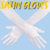 imageSpooktacular Creations Long Opera Party Gloves 1920s Satin Gloves Costume for Women Silk Stretchy Elbow Length Size 21 inchWhite