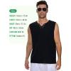 imageSpooktacular Creations Men Black Tank Top Renaissance Medieval Tunic Beach Pirate Shirt for Halloween Themed PartiesBlack