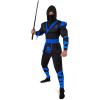 imageSpooktacular Creations Men Ninja Costume Halloween Costume Adult Ninja for Halloween Cosplay PartyBlue