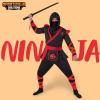 imageSpooktacular Creations Men Ninja Costume Halloween Costume Adult Ninja for Halloween Cosplay PartyRed