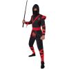 imageSpooktacular Creations Men Ninja Costume Halloween Costume Adult Ninja for Halloween Cosplay PartyRed