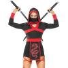 imageSpooktacular Creations Ninja Costume Women Halloween Ninja Costume Adult with Mask for Halloween Dress Up Party CosplayWomens