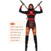 imageSpooktacular Creations Ninja Costume Women Halloween Ninja Costume Adult with Mask for Halloween Dress Up Party CosplayWomens