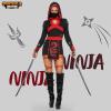 imageSpooktacular Creations Ninja Costume Women Halloween Ninja Costume Adult with Mask for Halloween Dress Up Party CosplayWomens