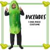 imageSpooktacular Creations Pickle Costume Kids Food Themed Fruit Jumpsuit for Child Teens Halloween Dress Up Cosplay Party