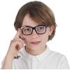 imageSpooktacular Creations Purple Nerd Glasses with Clear Lenses Purple Square Eyeglasses Nerd Costume Accessories Retro Costume Glasses for Men Women Halloween Costumes Party Cosplay PropsBlack