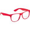 imageSpooktacular Creations Purple Nerd Glasses with Clear Lenses Purple Square Eyeglasses Nerd Costume Accessories Retro Costume Glasses for Men Women Halloween Costumes Party Cosplay PropsRed