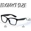 imageSpooktacular Creations Purple Nerd Glasses with Clear Lenses Purple Square Eyeglasses Nerd Costume Accessories Retro Costume Glasses for Men Women Halloween Costumes Party Cosplay PropsBlack