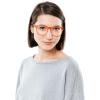 imageSpooktacular Creations Purple Nerd Glasses with Clear Lenses Purple Square Eyeglasses Nerd Costume Accessories Retro Costume Glasses for Men Women Halloween Costumes Party Cosplay PropsOrange