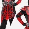 imageSpooktacular Creations Red Ninja Costume for Boys Child Red Ninja Costume with Accessories for Kids Halloween Themed PartiesRed