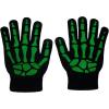 imageSpooktacular Creations Skeleton Gloves with Touchscreen Glow in the Dark Short Skeleton Gloves for Adults Kids Halloween Costume Accessory Cosplay Party