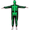 imageSpooktacular Creations Skeleton Pajama Glow in the Dark Skeleton Costume Jumpsuit Adult Women for Halloween Themed Party