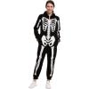 imageSpooktacular Creations Skeleton Women Family Matching Pajama Jumpsuit for Women Halloween DressUp Party Themed Party Cosplay