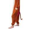 imageSpooktacular Creations Unisex Adult Monkey Pajama Plush Monkey Costume with Hat and Tail for Dress Up Role Play Themed Party