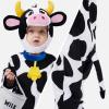 imageSpooktacular Creations Unisex Baby Cow Costume Jumpsuit Outfit with Milking Bucket for Infant Child Boys and Girls Halloween Costume Cosplay Trick or Treat Farm Party Dress Up 1824 Months612 Months