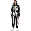 imageSpooktacular Creations Unisex Skeleton Family Matching Pajama jumpsuit for Men Halloween DressUp Party Role Playing Themed Parties CosplayL Black