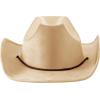 imageSpooktacular Creations Unisex Western Cowboy Hat Cowboy Hat Halloween Costume Accessory for Adults and Kids Cosplay PartyBeige