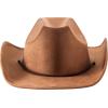 imageSpooktacular Creations Unisex Western Cowboy Hat Cowboy Hat Halloween Costume Accessory for Adults and Kids Cosplay PartyBrown