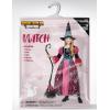 imageSpooktacular Creations Witch Costume for Girls Halloween Dress with Broom Kids Moon Shimmer Witch Set for Wizard Role PlayPink