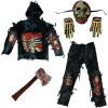 imageSpooktacular Creations Zombie Costume for Kids Scary Halloween Costume for Boys HalloweenBlack