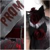 imageSpooktacular Creations Zombie Prom Queen Costume for Girls Halloween Costumes for Kids Zombie Princess Outfit for GirlsDark Red