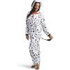 imageUnisex Adult Dalmatian Pajama Plush Costume with Hat Tail