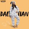 imageUnisex Adult Dalmatian Pajama Plush Costume with Hat Tail