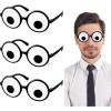 imageSpooktacular Creations 3PCS Eyes Glasses Halloween Funny Eyeball Glasses Silly Glasses for Kids Men Women Halloween Costume Accessories