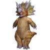 imageSpooktacular Creations Adults Halloween Inflatable Costumes Realistic Triceratops Blow Up Dinosaur Costumes Trex Raptor Inflatable Suit Full Body for Halloween Cosplay Themed Parties