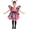imageSpooktacular Creations Child Girls Butterfly Costume Toddlers Butterfly Outfit wWings Headband for Kids Halloween PartiesPink